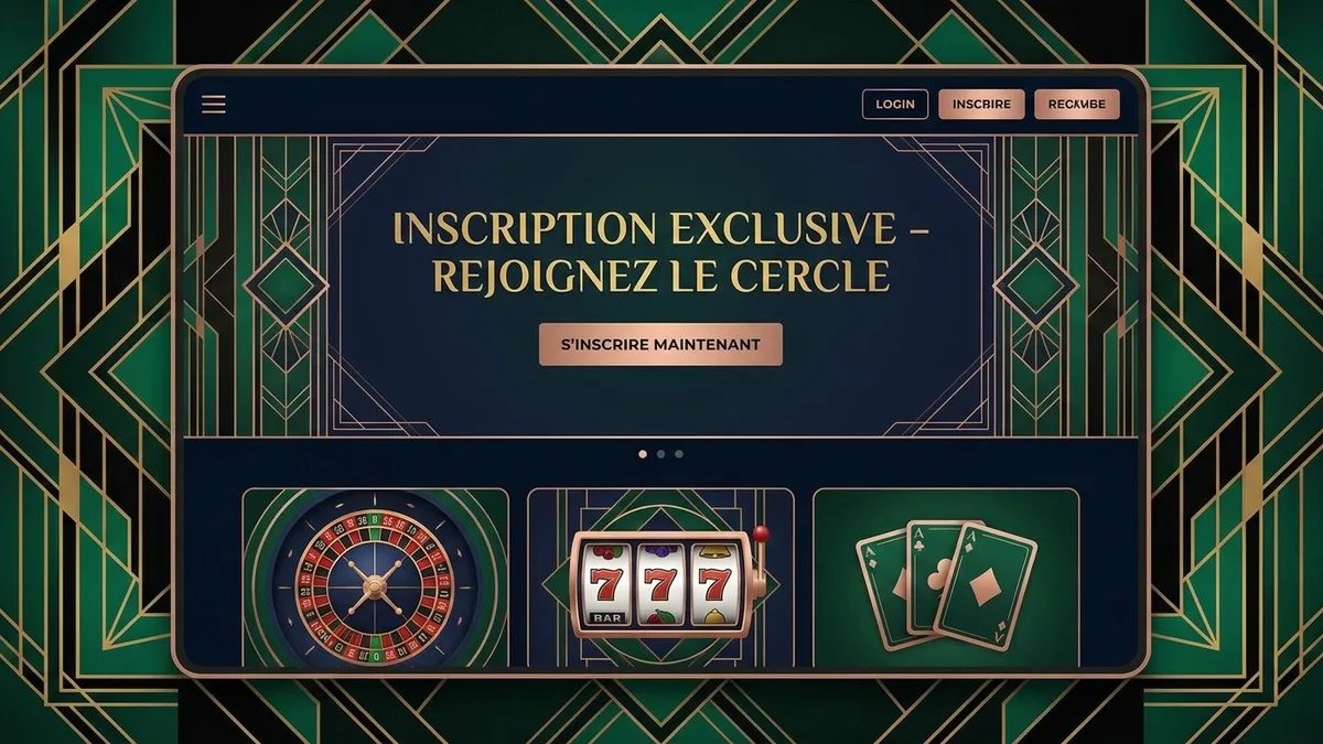 Inscription avec bonus